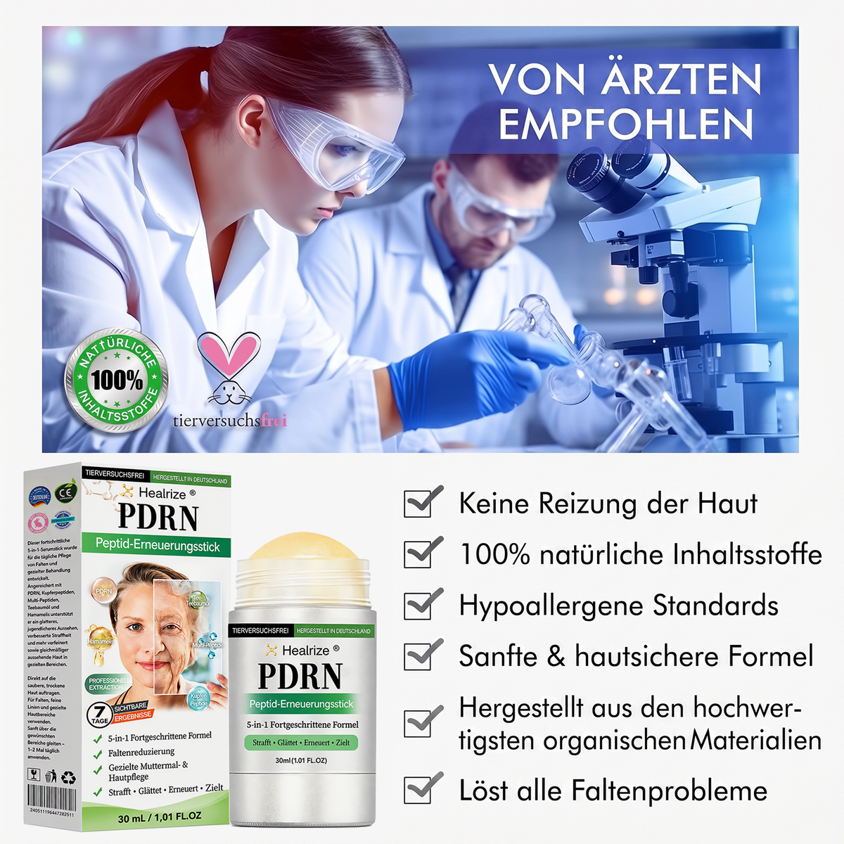 𝑯𝒆𝒂𝒍𝒓𝒊𝒛𝒆® 🧬𝑷𝑫𝑹𝑵 𝑨𝒏𝒕𝒊-𝑨𝒈𝒊𝒏𝒈 & 𝑮𝒆𝒛𝒊𝒆𝒍𝒕𝒆𝒓 𝑯𝒂𝒖𝒕𝒆𝒓𝒏𝒆𝒖𝒆𝒓𝒖𝒏𝒈𝒔-𝑺𝒕𝒊𝒄𝒌 𝒈𝒆𝒈𝒆𝒏 𝑭𝒍𝒆𝒄𝒌𝒆𝒏（𝑯𝒊𝒍𝒇𝒕, 𝑭𝒂𝒍𝒕𝒆𝒏 𝒛𝒖 𝒈𝒍ä𝒕𝒕𝒆𝒏, 𝒖𝒏𝒕𝒆𝒓𝒔𝒕ü𝒕𝒛𝒕 𝒆𝒊𝒏 𝒔𝒕𝒓𝒂𝒇𝒇𝒆𝒓 𝒘𝒊𝒓𝒌𝒆𝒏𝒅𝒆𝒔 𝑯𝒂𝒖𝒕𝒃𝒊𝒍𝒅 𝒖𝒏𝒅 𝒗𝒆𝒓𝒃𝒆𝒔𝒔𝒆𝒓𝒕 𝒅𝒂𝒔 𝑬𝒓𝒔𝒄𝒉𝒆𝒊𝒏𝒖𝒏𝒈𝒔𝒃𝒊𝒍𝒅 𝒔𝒊𝒄𝒉𝒕𝒃𝒂𝒓𝒆𝒓 𝑭𝒍𝒆𝒄𝒌𝒆𝒏）