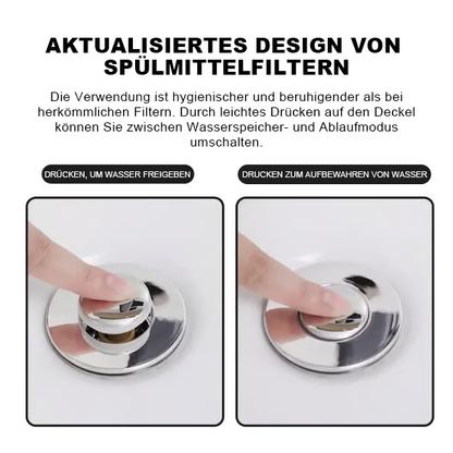 Letzter Tag: -49% auf den Pop-Up Ablaufgarnitur mit Sieb 🔥🐳– Gerüche entfernen und Verstopfungen vorbeugen