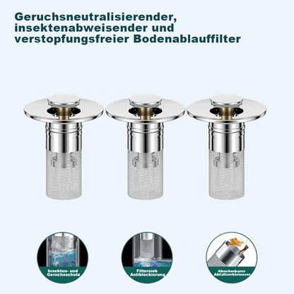 Letzter Tag: -49% auf den Pop-Up Ablaufgarnitur mit Sieb 🔥🐳– Gerüche entfernen und Verstopfungen vorbeugen